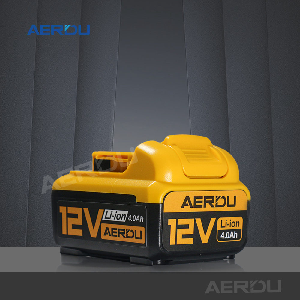 Replace DeWalt 1 2V 4.0Ah DCB20 DCB27 Lithium-Ion Drill Power Tool Battery