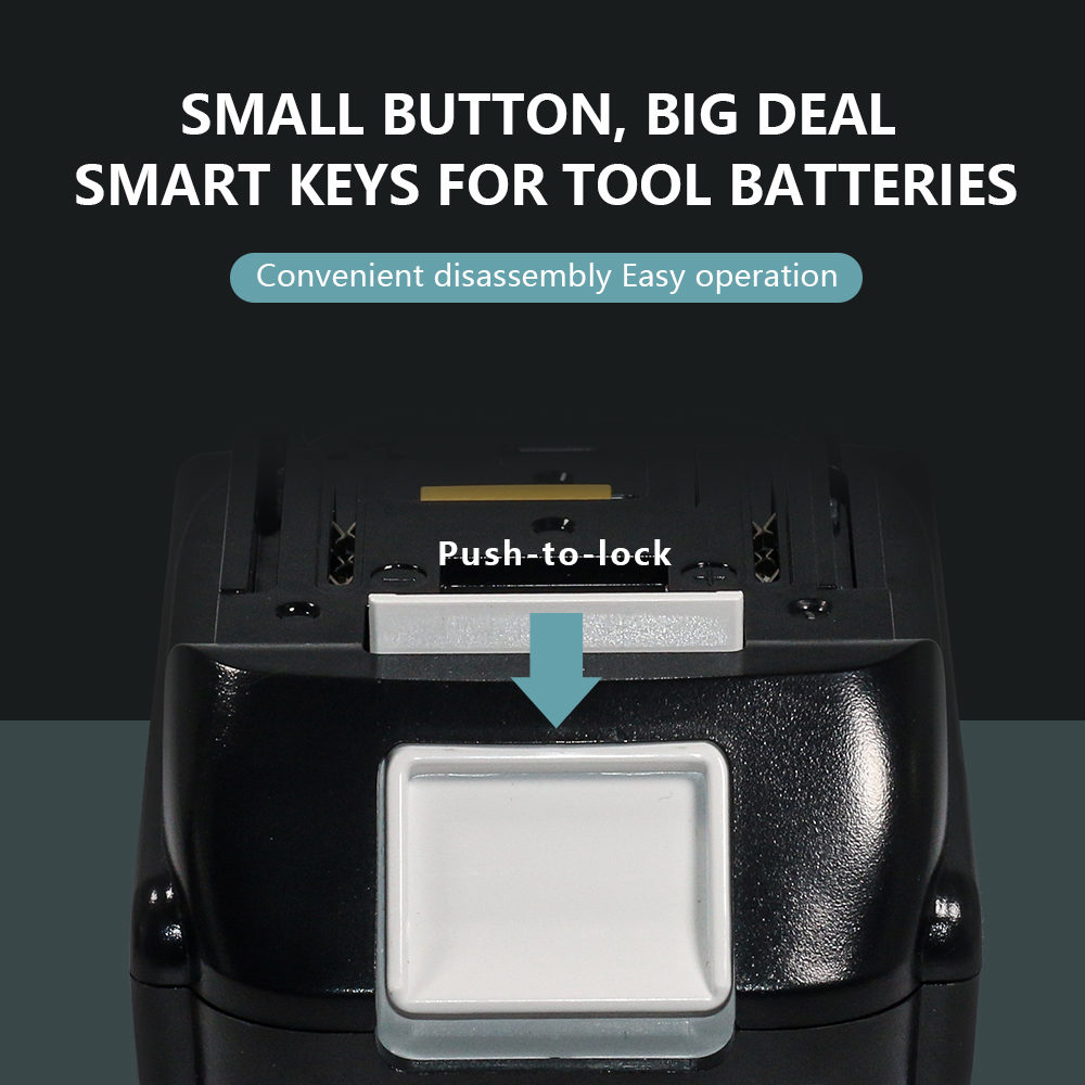 Compatible with Makita BL1815N BTD140 for replacement of 8V 3.0Ah Li-ion battery and charger, Model 1, Image 3