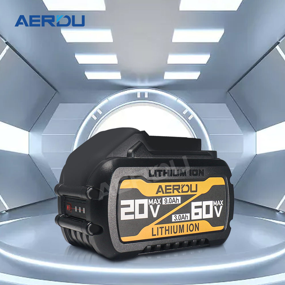 DeWalt Replacement Lithium Battery 2V/6V 3.0Ah-9.0Ah (Compatible with DCB615) Power Tool Battery