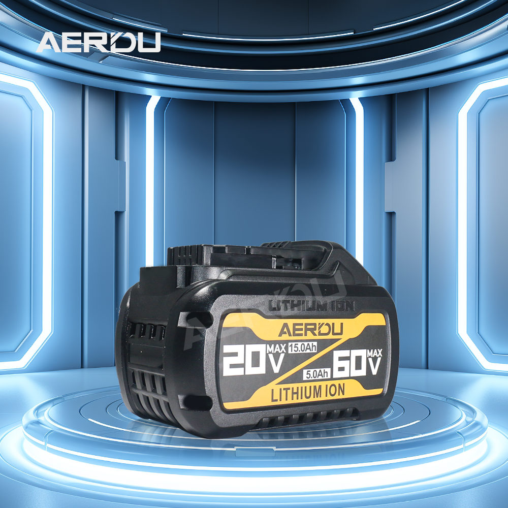 DeWalt Replacement Lithium Battery 2V/6V 5.0Ah-15.0Ah (Compatible with DCB615) Power Tool Battery