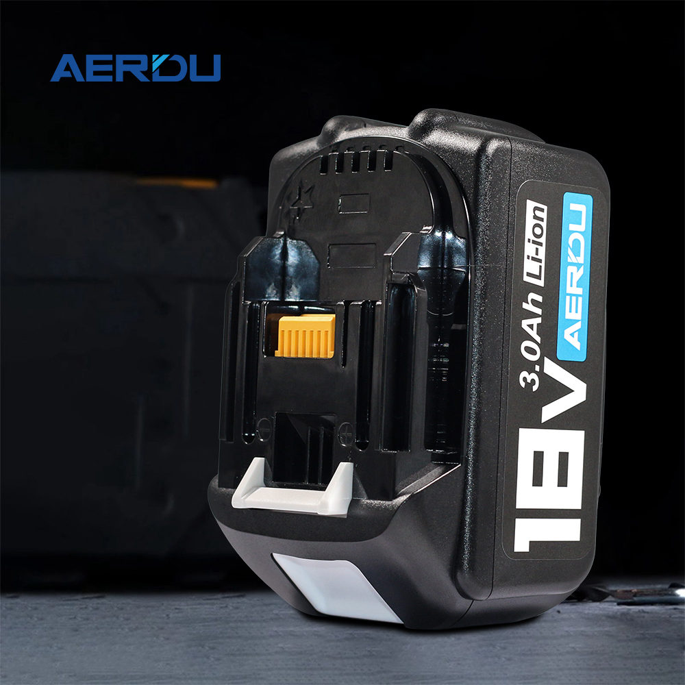 Compatible with Makita 1 8V 3.0Ah Power Tool Battery BL1850 BL1830 Cordless Lithium-Ion Battery
