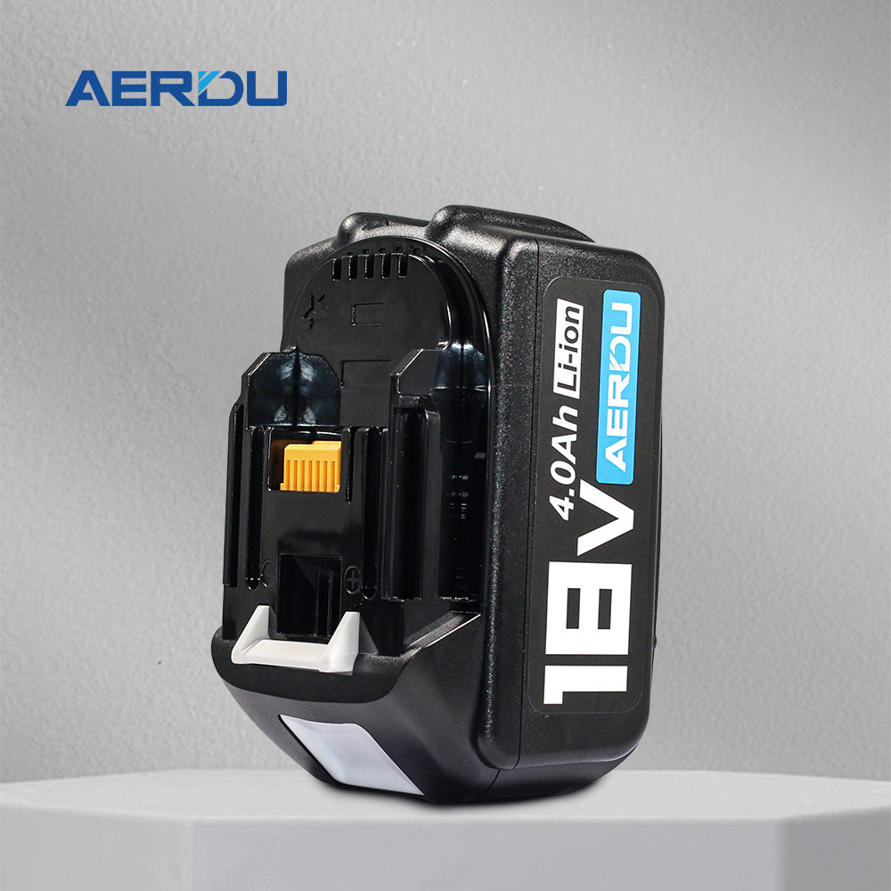 Compatible with Makita 1 8V 4.0Ah Power Tool Battery BL1850 BL1830 Cordless Lithium-Ion Battery