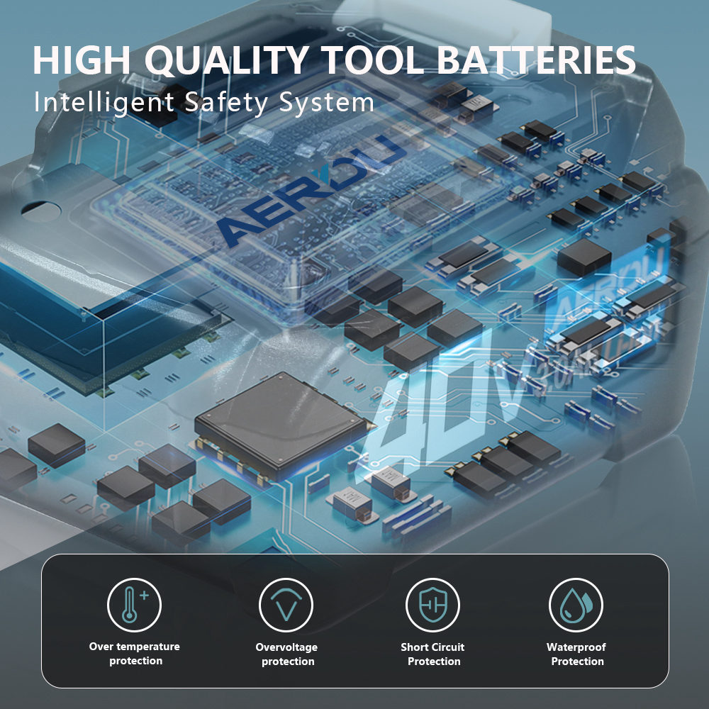 Compatible with Makita 4V 3.0Ah Power Tool Battery BL4025 BL4040 Cordless Lithium-Ion Battery - Image 4