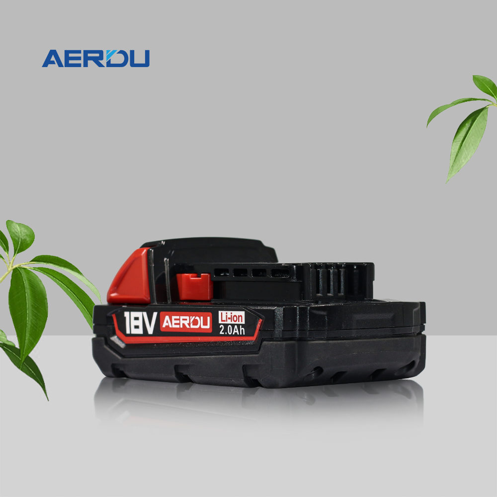 Compatible with Milwaukee M18 series, replacement lithium battery 2.0Ah 18V power tool battery