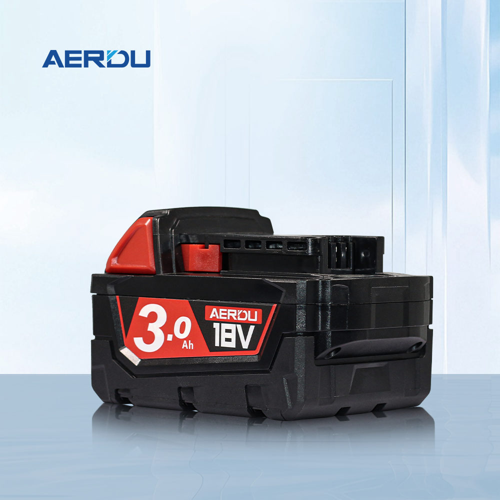 Compatible with Milwaukee M18 series, replacement lithium battery 3.0Ah 18V power tool battery
