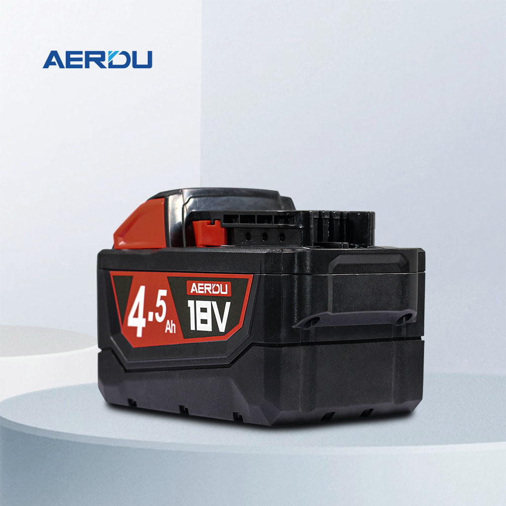 Compatible replacement battery for Milwaukee M18 series power tools; 1.5Ah 18V Li-ion battery