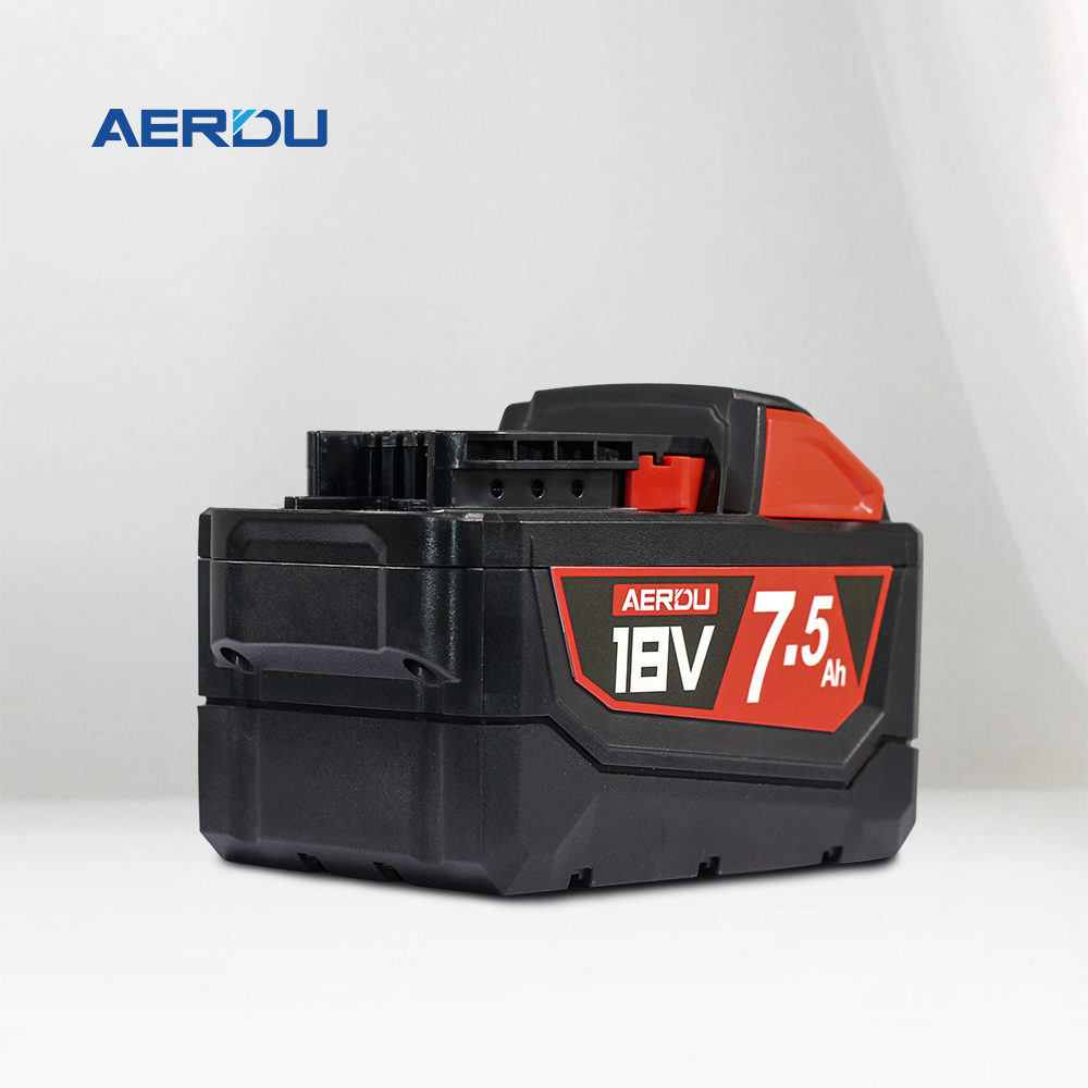 Compatible replacement battery for Milwaukee M18 series power tools; 1.5Ah 18V Li-ion battery