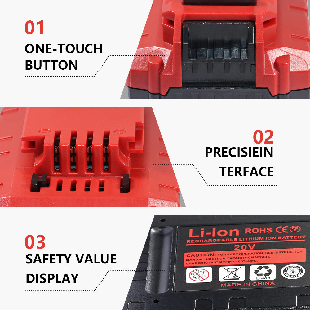 Compatible with Porter-Cable 2V 3.0Ah batteries, models PCC685L, PCC682L, and more. Image 3